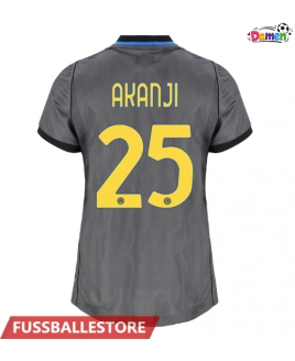 Günstige Inter Milan Manuel Akanji #25 3rd trikot Damen 2026-27 Kurzarm